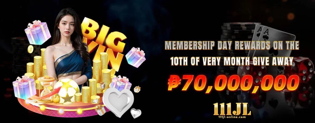 111JL homepage banner featuring immersive casino games and mobile gaming experience